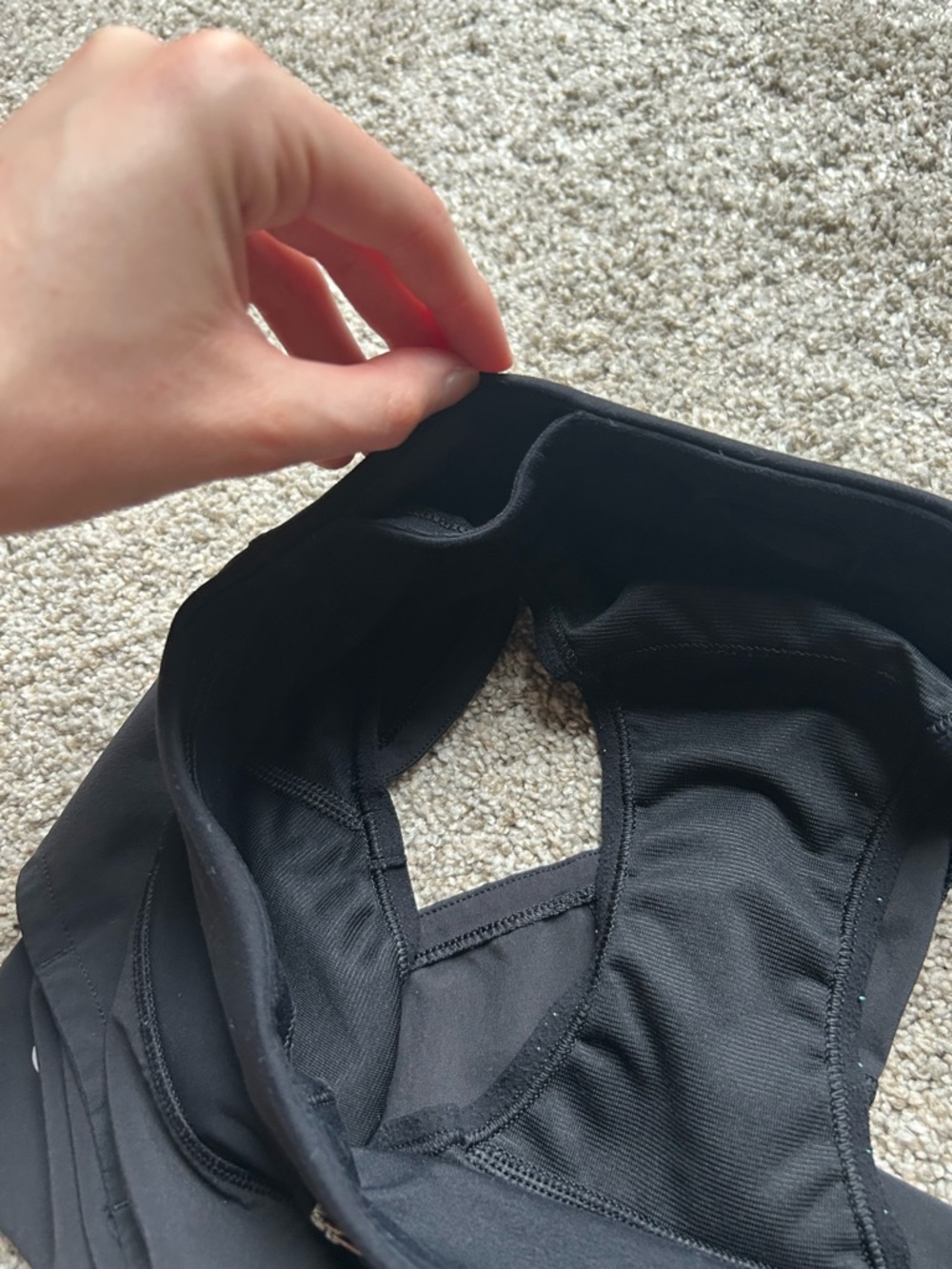 lululemon athletica Black Athletic Running Shorts - Picture 6 of 10